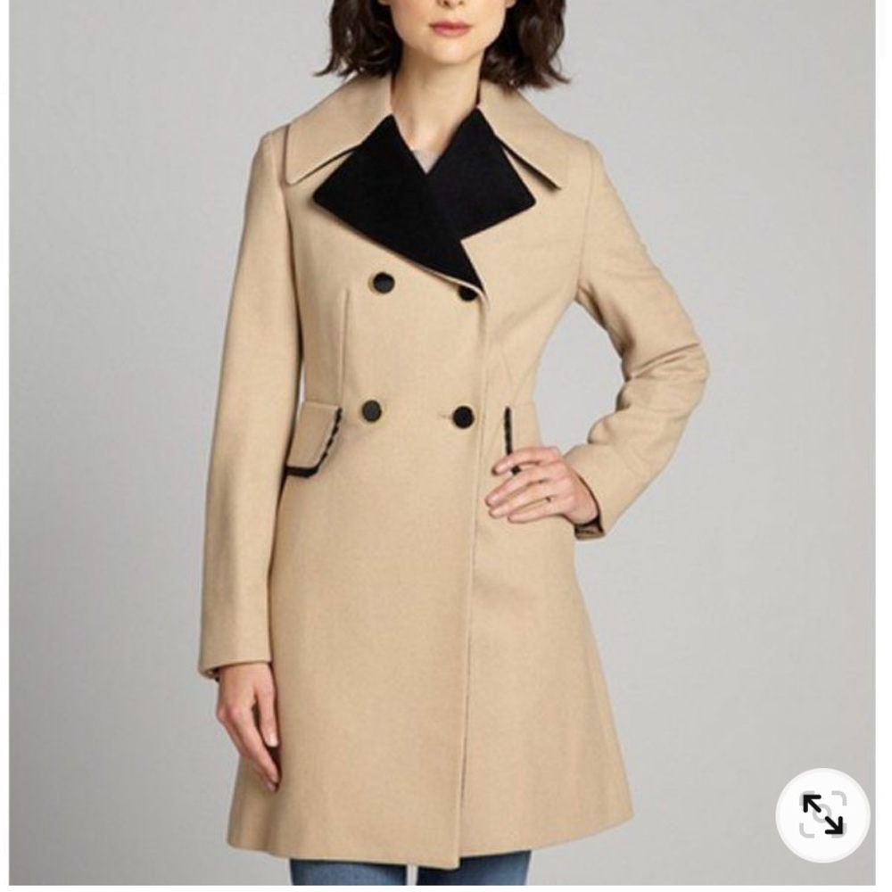 Betsy Johnson wool coat